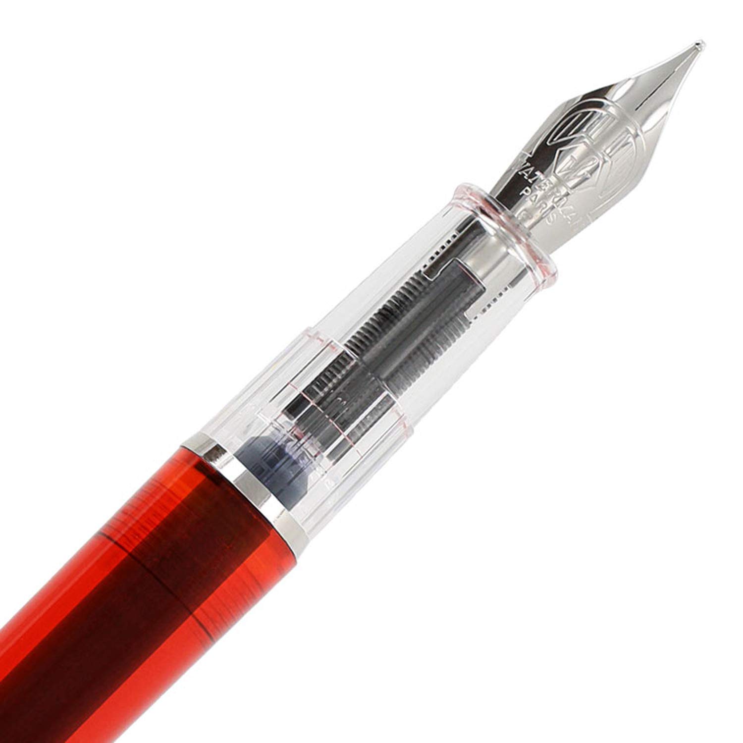 Amazon | Waterman Kultur 半透明 レッド 万年筆 | 万年筆 | 文房具